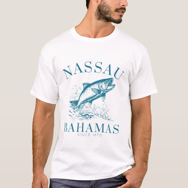 Camiseta Nassau Bahamas (Anverso)