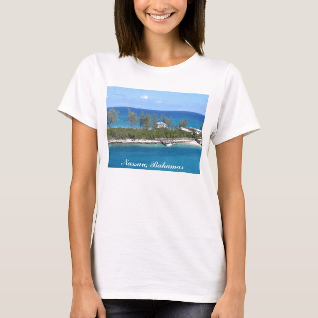 Camiseta Nassau, Bahamas (Anverso)