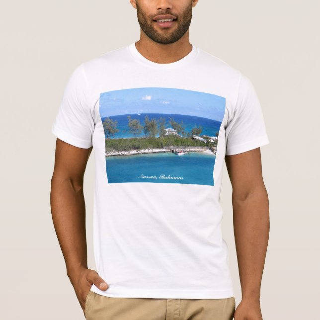 Camiseta Nassau, Bahamas (Anverso)