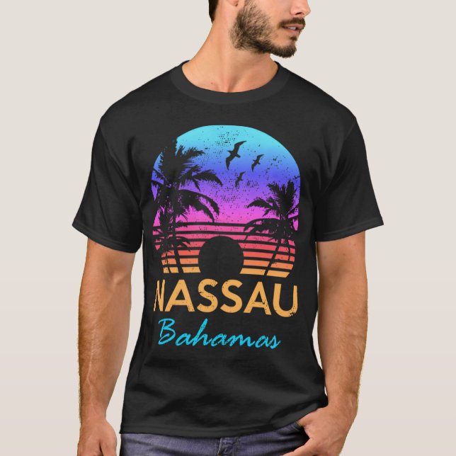 Camiseta Nassau Bahamas Beachrip Summer S friend (Anverso)