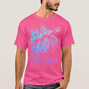 Camiseta Nassau Bahamas Tortuga marina Scuba Surfista de bu