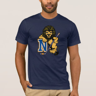 Camiseta Nassau County Lions T-Shirt in Dark Navy