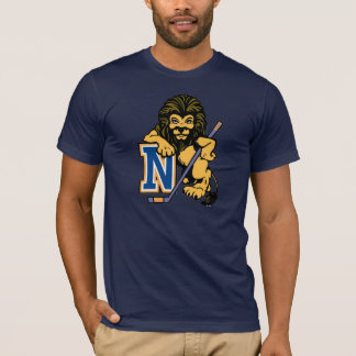 Camiseta Nassau County Lions T-Shirt in Dark Navy