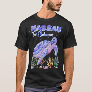 Camiseta Nassau Las Bahamas Tortuga Marina Snorkel Buceo