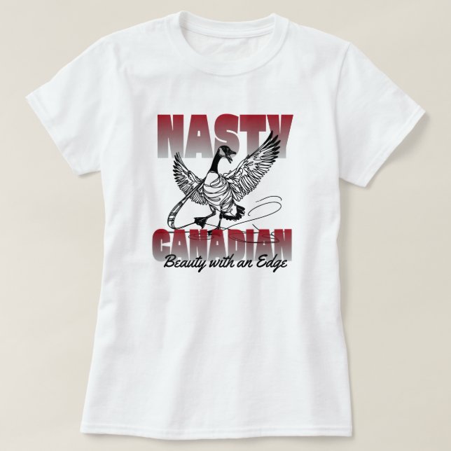 Camiseta Nasty Canadian Canada Goose (Diseño del anverso)