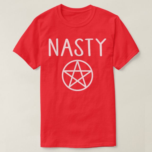 Camiseta Nasty Cheeky Witch  (Diseño del anverso)