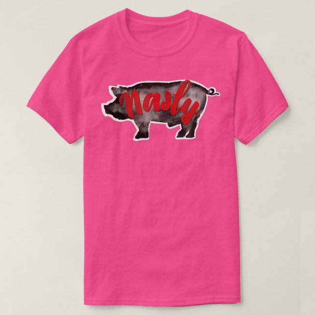 Camiseta Nasty Pig Fun Gay  (Diseño del anverso)
