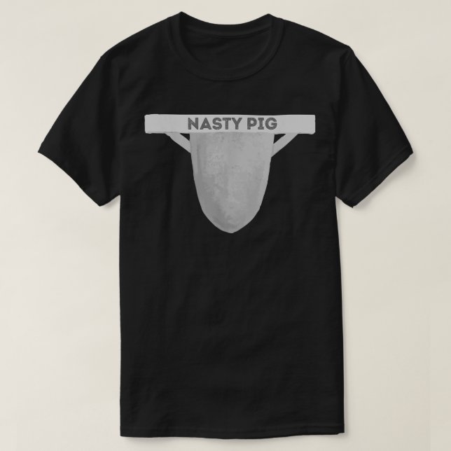 Camiseta Nasty Pig Jock Strap Men Gay Priness Awareness LGB (Diseño del anverso)
