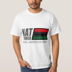 Camiseta Nat Turner Un Héroe Estadounidense Real
