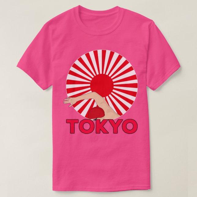 Camiseta Natación (Diseño del anverso)