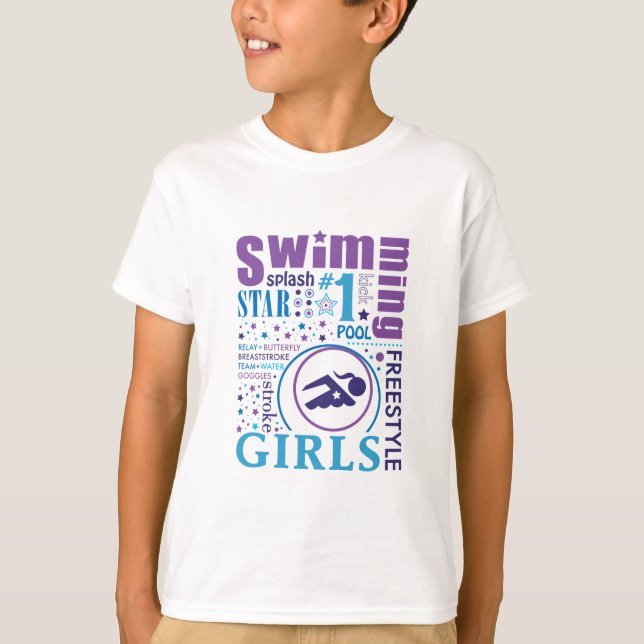 Camiseta Natación de Bourne (Anverso)