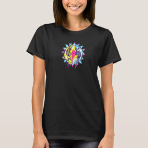 Camiseta Natación de la carpa japonesa Koi Fish