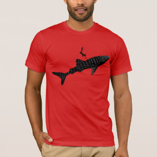 Camiseta Natación del tiburón de ballena - señalización