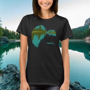 Camiseta Natación en aguas abiertas en el lago forestal
