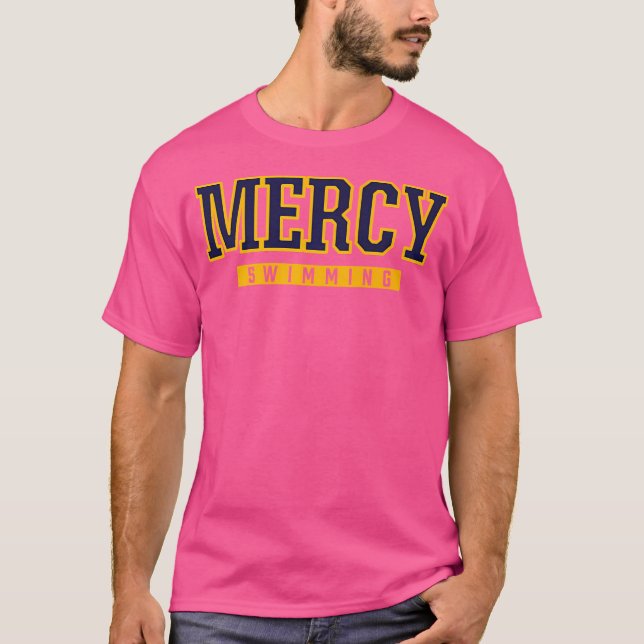 Camiseta Natación en Mercy High School (Anverso)