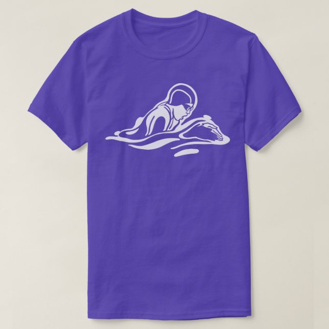Camiseta Natación en tracción respiratoria (Diseño del anverso)