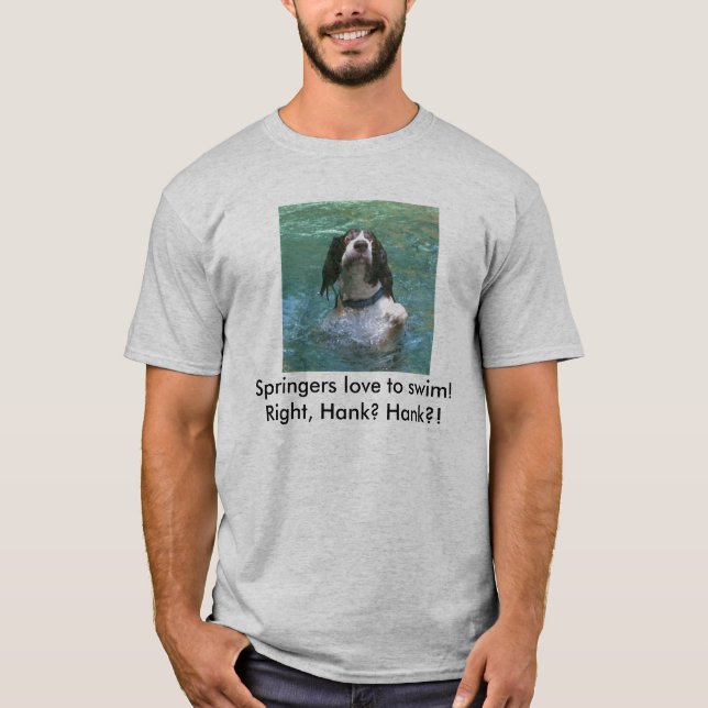 Camiseta Natación Hank (Anverso)