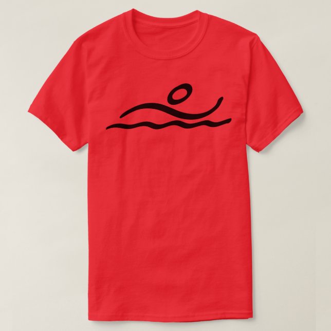 Camiseta Natación olímpica (Diseño del anverso)