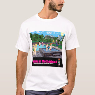 Camiseta Natación-Piscina-Censurado