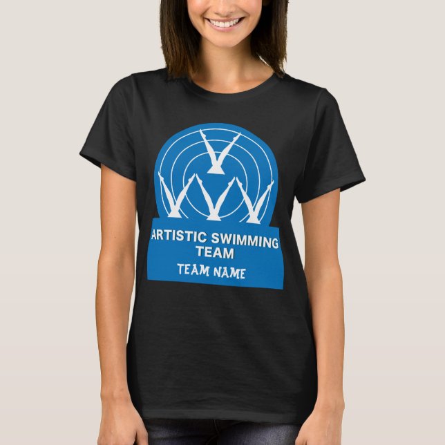 Camiseta Natación sincronizada artística (Anverso)