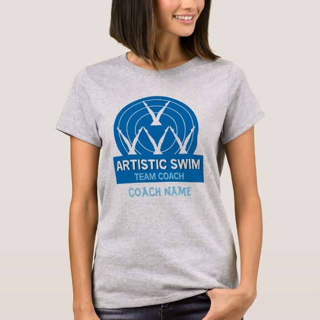 Camiseta Natación sincronizada artística (Anverso)