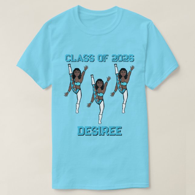 Camiseta Natación Swirl #1 (Diseño del anverso)