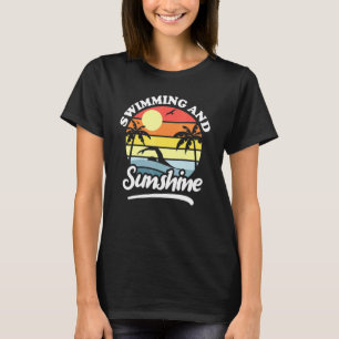 Camiseta Natación Y Natación Sunshine Team