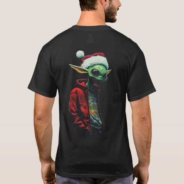 Camiseta Natal Alien (Reverso)