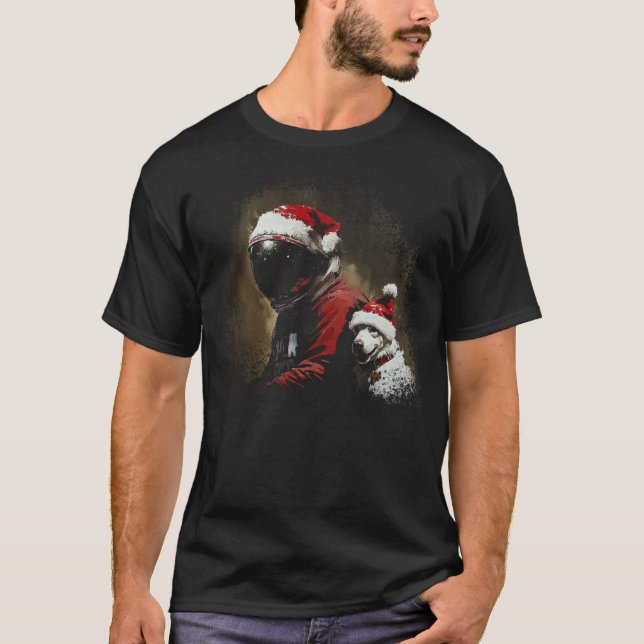 Camiseta Natal Astronauta (Anverso)