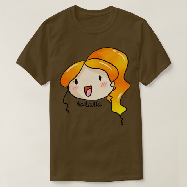 Camiseta Natalie (Diseño del anverso)