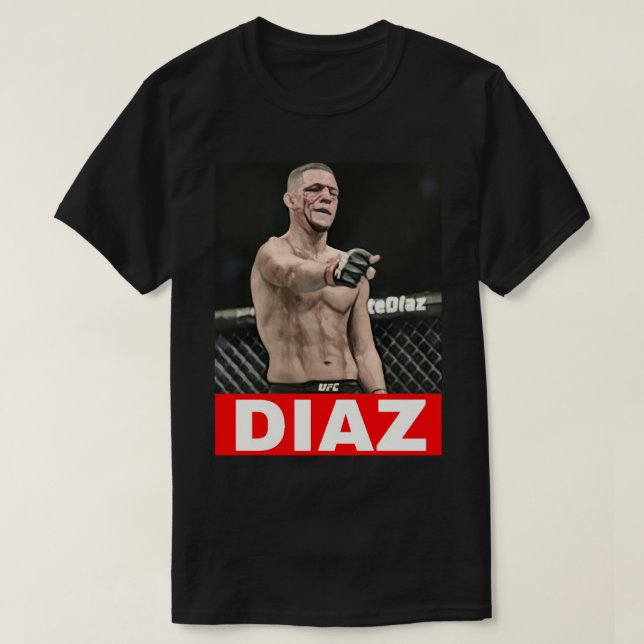 Camiseta Nate Diaz Classic T Shirt (Diseño del anverso)