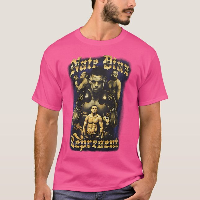 Camiseta Nate Diaz Represente (Anverso)