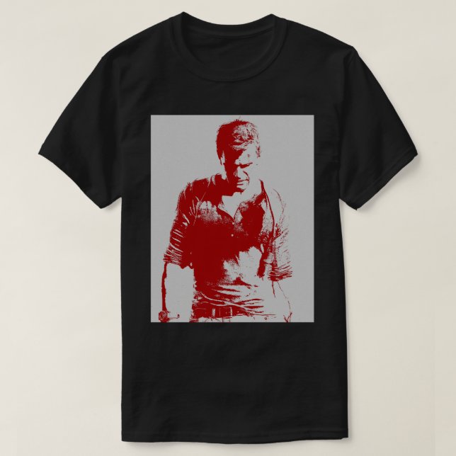 Camiseta Nathan Drake no explorado (Diseño del anverso)