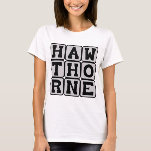 Camiseta Nathaniel Hawthorne, novelista estadounidense