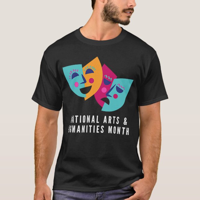 Camiseta National Arts & Humanities Month (Anverso)
