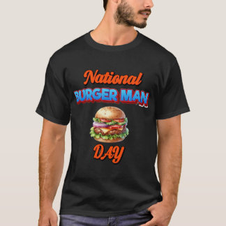 Camiseta National Burgerman Day – Fun Bold Celebration Desi