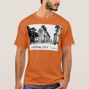 Camiseta National City California TShirt