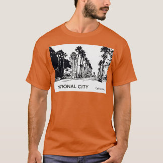 Camiseta National City California TShirt
