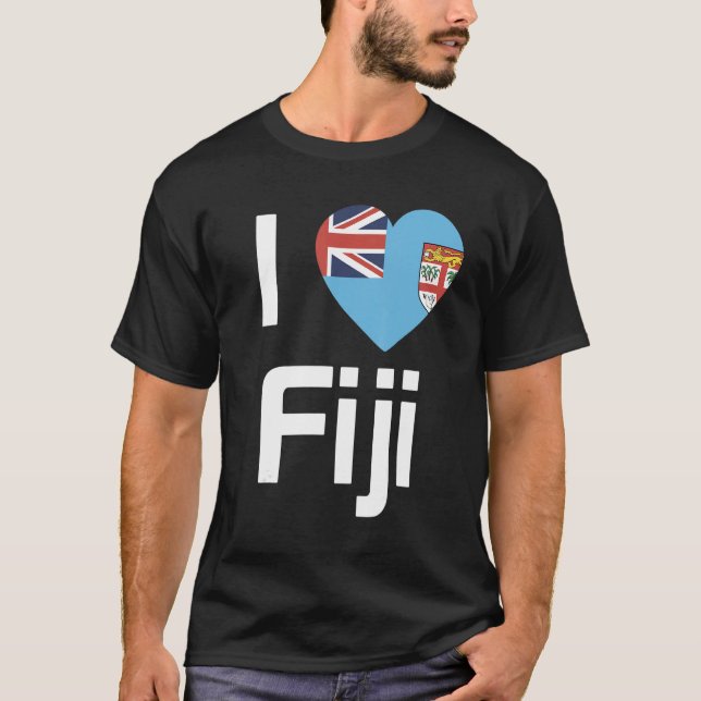 Camiseta National Flag of Fiji souvenir  for men women 3 (Anverso)