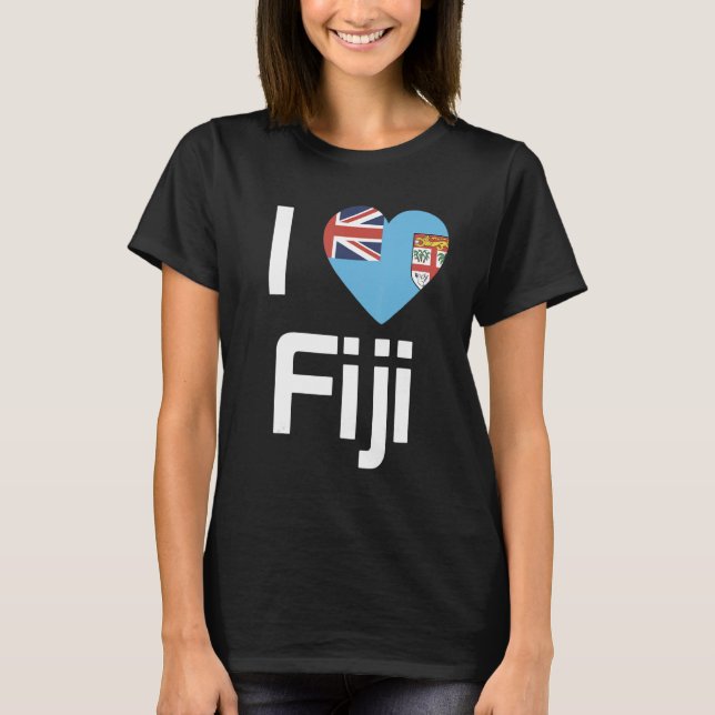 Camiseta National Flag of Fiji souvenir  for men women 3 (Anverso)