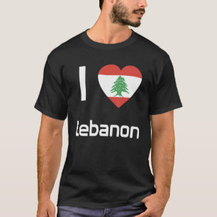 Camiseta National Flag of Lebanon souvenir  for men women 2
