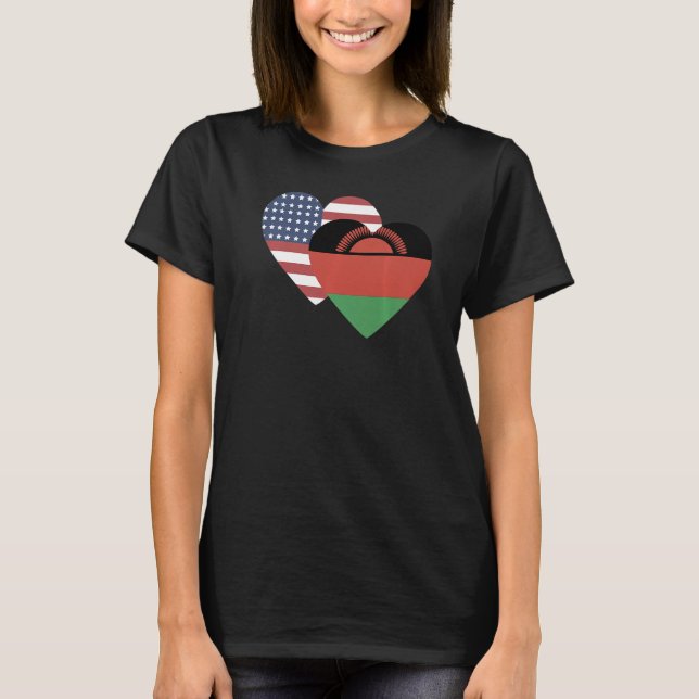 Camiseta National Flag of Malawi souvenir  for men women  1 (Anverso)