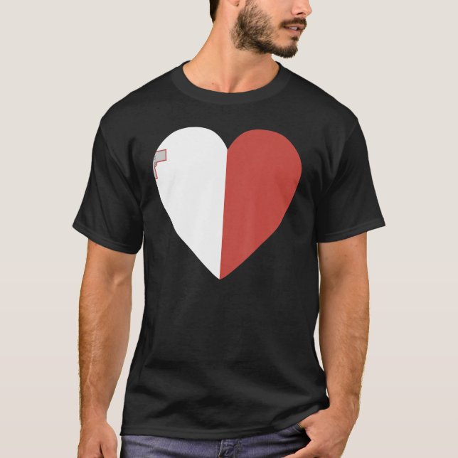 Camiseta National Flag of Malta souvenir  for men women 3 (Anverso)