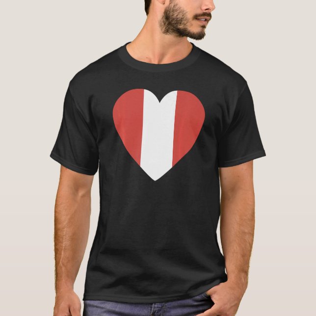 Camiseta National Flag of Peru souvenir  for men women  2 (Anverso)