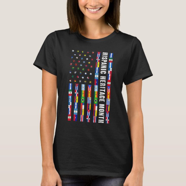 Camiseta National Hispanic Heritage Month 3 (Anverso)