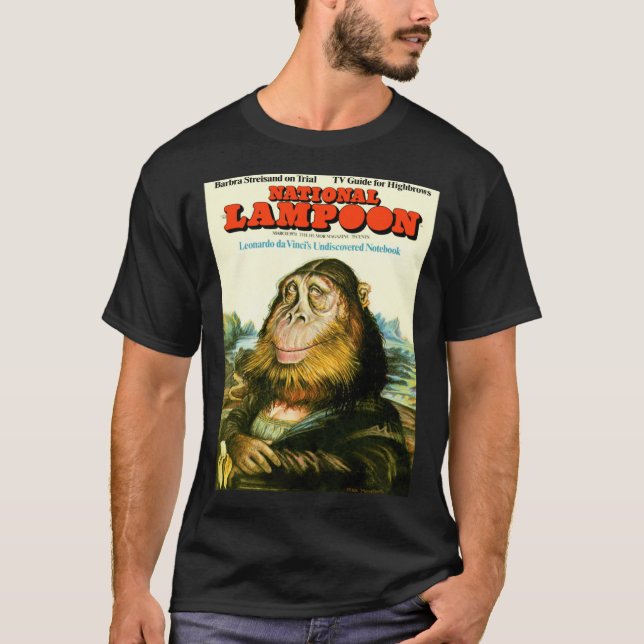 Camiseta National Lampoon Leonardo da Vincis Cuaderno Desco (Anverso)