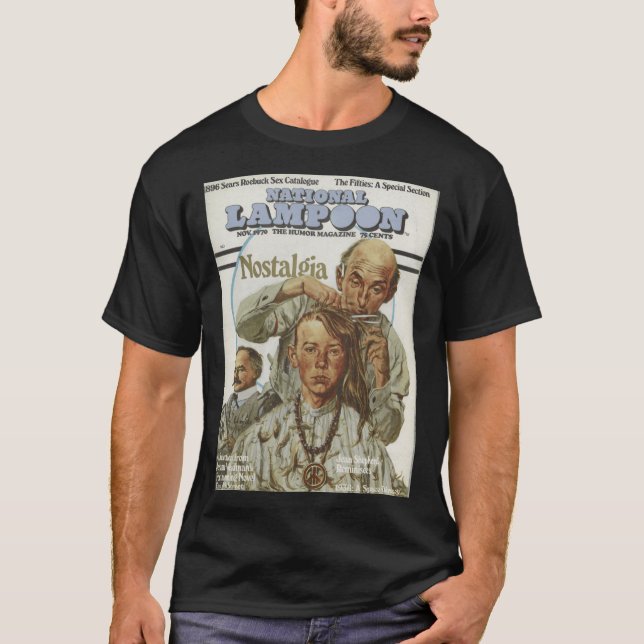Camiseta National Lampoon Nostalgia Cover vintage (Anverso)
