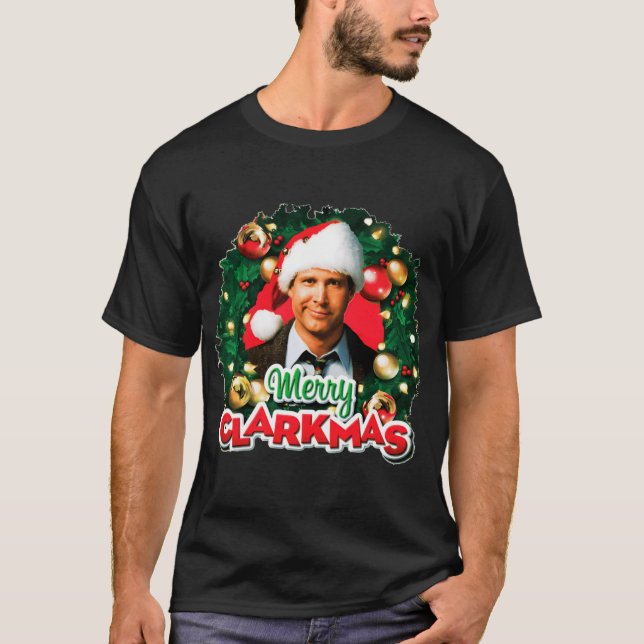 Camiseta National Lampoons Christmas Vacation  Griswold fam (Anverso)