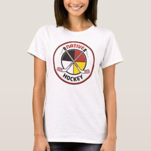 Camiseta nativa del hockey - mujeres