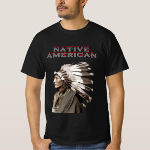 Camiseta nativa estadounidense